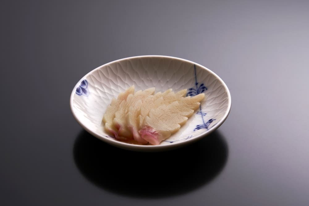 大阪『さか本』の新ショウガ酢取り
