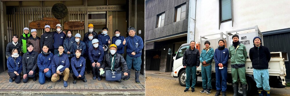 『車多酒造』『吉田酒造店』のスタッフ