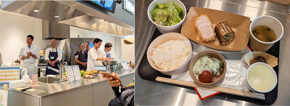 「Mottainaiキッチン」に参加した料理人たちと料理