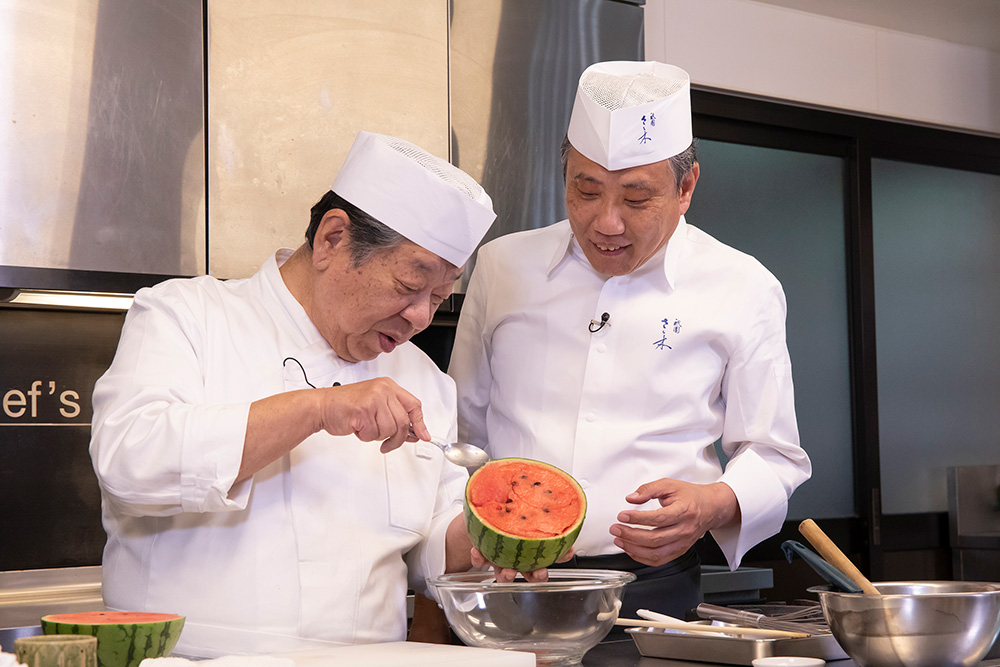 『菊乃井』村田吉弘さんと『衹園さゝ木』佐々木 浩さん