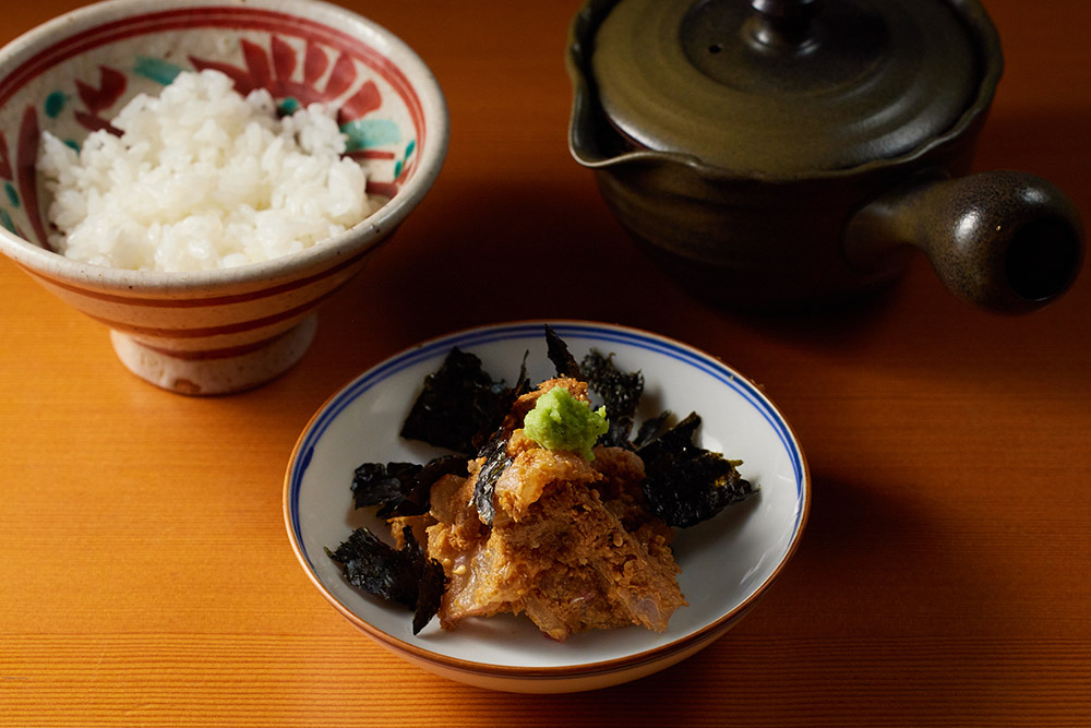 銀座『未能一』の鯛茶