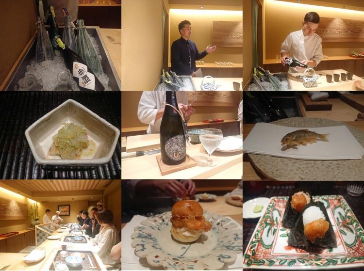 大阪の天ぷら『ぬま田』にて、熊本『花の香酒造』の赤酒＆日本酒を楽しむ会を開催しました！