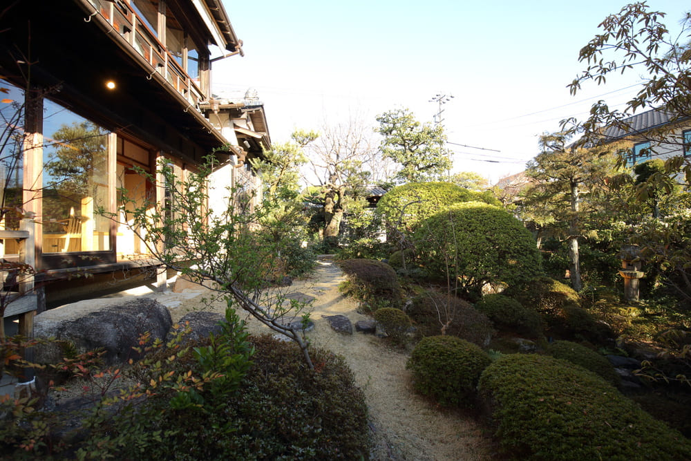 愛知県名古屋市『京味 もと井』の庭